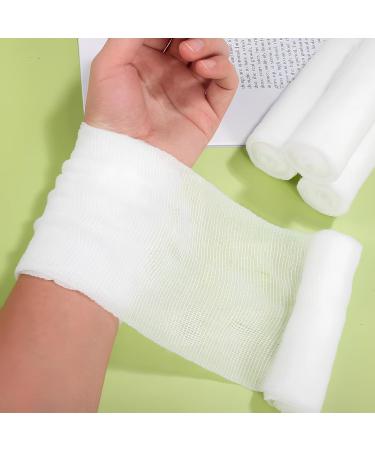 Buy Healeved 24 Individually Wrapped Gauze Rolls - Flexible Fabric Medical Bandages for First Aid | International Shipping - Buy Online on GoSupps.com