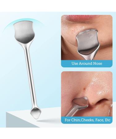 LitBear Pore Prep Tool | Blackhead Remover & Pimple Popper Kit | Stainless Steel Extraction Tool for Acne, Whitehead, Blemish & Comedone - Buy Online on GoSupps.com