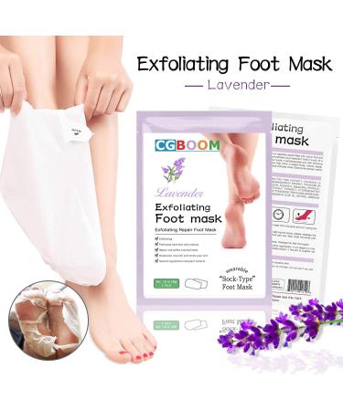 3 Pack Foot Peel Mask Exfoliating Foot Socks Calluses Remover Dead Skin Aloe Moisturizing Feet Peeling Mask for Dry Skin Cracked Heels Foot SPA Socks for Women and Men - Buy Online on GoSupps.com