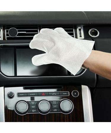 House Cleaning Gloves | Dusting Mitt Dust Removal Gloves Water Absorbent Cleaning Mitt Dusting Wipes for Window Floors Tables - Buy Online on GoSupps.com