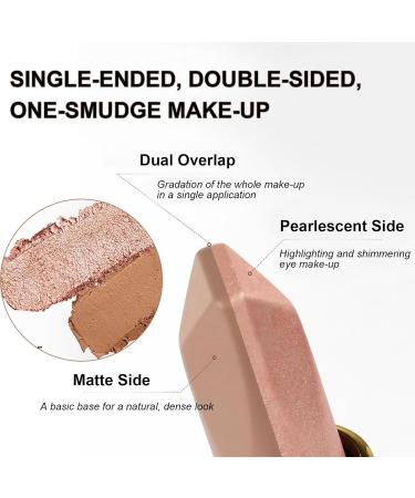 Eye Shadow Stick 2pcs Glitter Eyeshadow Stick Double Color Shimmer Eyeshadow Pen Eyeshadow Pen Twotone Eyeshadow Stick 2in1 Gradient Double Eyeshadow Makeup 2 2 2pcs - Buy Online on GoSupps.com