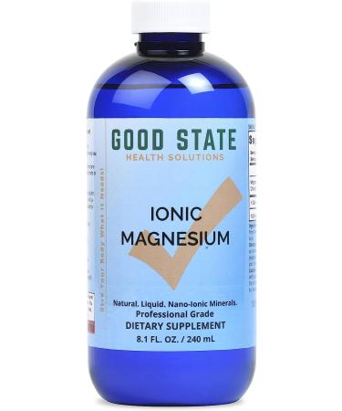 Good State Ionic Magnesium Natural Supports Healthy Chemical & Enzymes Reactions - 8 oz - Buy Online on GoSupps.com