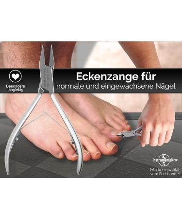 Premium Foot Nail Clippers | Corner Clippers for Ingrown Nails - International Shipping - Buy Online on GoSupps.com