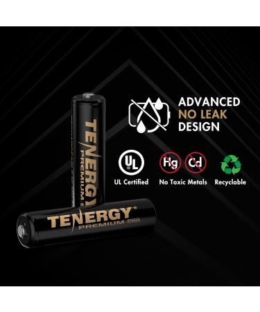 Tenergy Premium PRO Rechargeable AAA Batteries High Capacity 1100mAh NiMH AAA Battery Rechargeable Batteries - Pack Of 24 - Buy Online on GoSupps.com