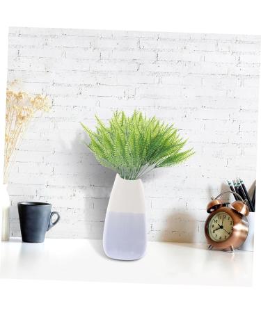 Zerodeko Plastic Plants 4pcs Simulated Leaves Lovage Plant in Green Decorations Artificial Plant Twigs for Vases Faux Plants Pot Artificial Eucalyptus Vases Home Decor Wedding Plastic Fern Green 15X15X35CM - Buy Online on GoSupps.com