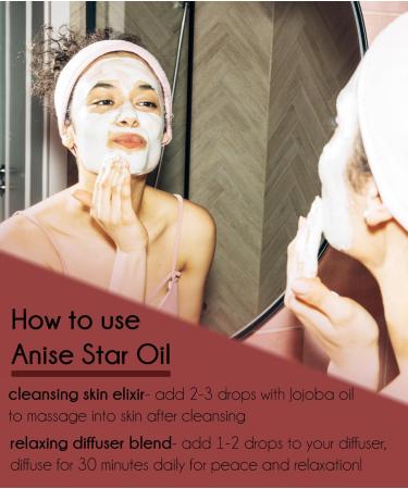 Anise Star Essential Oil - 1 fl oz (30 ml) Glass Bottle - 100% Pure Essential Oil - GreenHealth - Buy Online on GoSupps.com