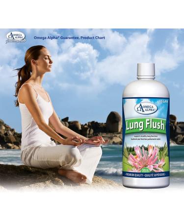 Omega Alpha Lung Flush 500mL - Buy Online on GoSupps.com