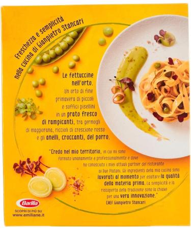  Italian Gourmet E.R. Barilla Egg Pasta Le Emiliane Fettuccine Egg Pasta 500g + Italian Polpa Gourmet 400g Pack of 6 - Buy Online on GoSupps.com