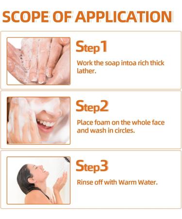 Turmeric Face Soap | Turmeric Anti-Dark Spot Soap Bars | Turmeric Facial Soap Turmeric soap bar for deep cleansing of face body for - Buy Online on GoSupps.com