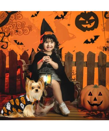 Buy Hipet Recovery Suit for Dogs & Cats - Prevent Licking Wound Healing & Skin Care | Male/Female | E-Collar Alternative | Size L (Halloween) - Buy Online on GoSupps.com