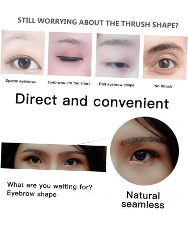 Didiseaon 5 Sheets Eyebrow 3d Sticker Stickers Waterproof Imitation Ecological Makeup Brow Sticker Tool Modify - Buy Online on GoSupps.com