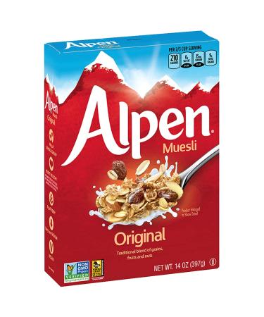 Alpen All Natural Muesli Cereal Original -- 14 oz (Pack of 2) - Buy Online on GoSupps.com