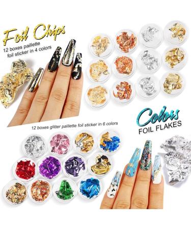 Acrylic Nail Kit Electric Nail Drill Set Nail Dryer Lamp Manicure Lamp Nails Rhinestones 3D Nail Art Stud Manicure Decoration with Gems for Nails Art - Buy Online on GoSupps.com