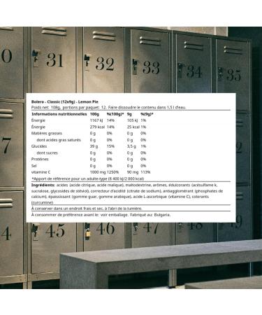 Bolero Classic Lemon Pie Delicious 12 Piece Pack 1.3 kg | No Deposit International Shipping - Buy Online on GoSupps.com