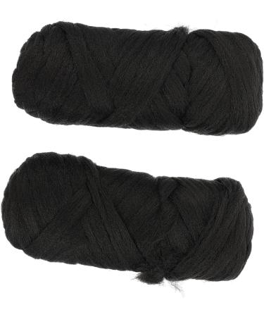 FOMIYES 4 Rolls Brazilian Wool Braid Color Wigs Colored Hair Extension Clips Synthetic Women Hair Pin Colorful Hair Clips Styling Hair Clips Long Wig Hair Piece Polypropylene Straight Hair - Buy Online on GoSupps.com