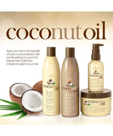 Hair Chemist Coconut Oil Serum 4 oz - Nourishing Hair Treatment - Buy Online on GoSupps.com