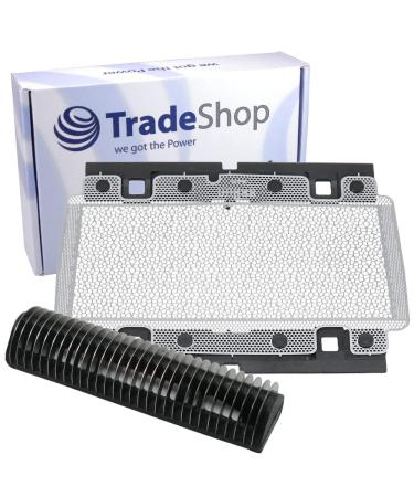 Trade shop 1x blade block 1x shear leaf compatible with razor brown 3770 3773 3774 3775 5447 5449 5629 5634 5635 razor combination pack