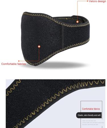 Adjustable Self-Heated Neck Support Strap for Pain Relief | Neck Stretcher & Bandage for Injury Recovery - Comfort & Relaxation - Buy Online on GoSupps.com