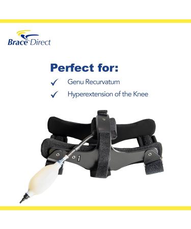 Brace Direct OrthoPro HyperEx Knee Brace - Adjustable Support for Knee Hyperextension L1850 - Comfortable OCSI Left M - Buy Online on GoSupps.com