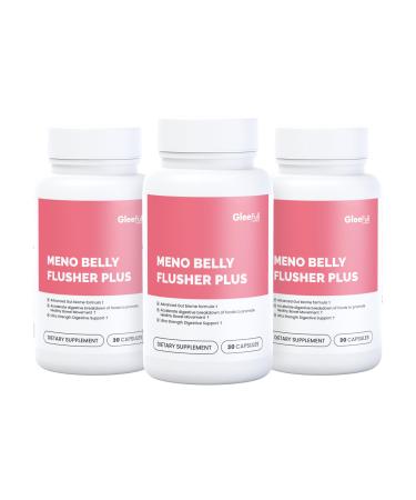 Meno Belly Flusher Plus - 3 Bottles 3 Bottles (90 Count)