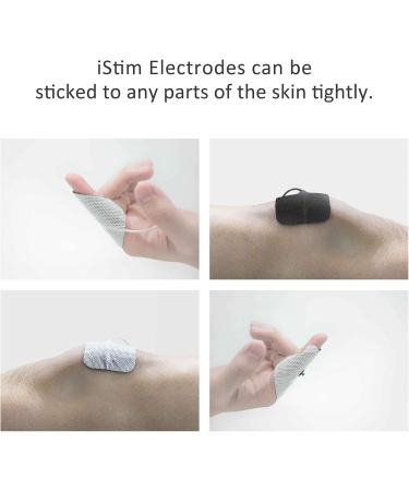 iStim Super Soft 2x2 TENS Unit Electrodes - 16 Pieces with 100% Japanese Gel for EMS & TENS Massage - Best Quality International Shipping - Buy Online on GoSupps.com