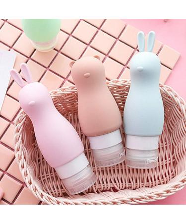 90ml Portative Cartoon Bear Pets Form Shampoo Bare Pink Rabbit - Buy Online on GoSupps.com