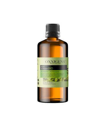 Oxxigena 100% pure organic neem oil - 250 ml - cold -pressed - moisturizing building ideal for hair skin - vegan GMO -free 250 ml (1 Pack)