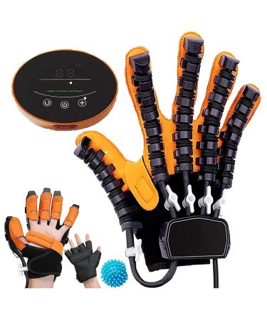 Robot Hand Glove for Stroke Finger Rehab Five-Fingers Training Rehabilitation Robot Gloves Hand Dysfunction Patient Training Device Hand Spasticity Recovery Equipment Right S