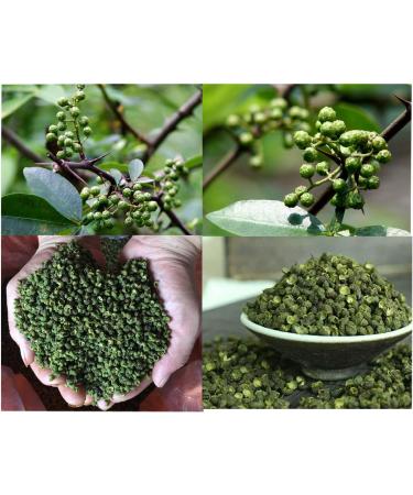 Whole Szechuan Green Peppercorns Premium Sichuan Peppercorns Wild Ma Pepper Chinese Seasoning Spicy and Delicious Recipes Jin Yang Qing Hua Jiao 50G - Buy Online on GoSupps.com