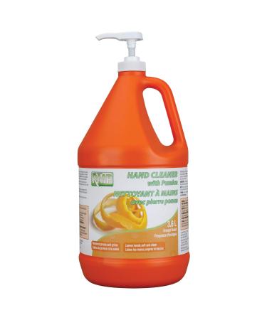 Orange Hand Cleaner Pumice 3.6 L Jug Orange Bottle