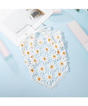 1PC Daisy Headband - Daisy Hair Accessories Yoga Accessories for Women Floral Headbands for Women Workout Headbands Winter Headband Summer Solstice Headdress - Buy Online on GoSupps.com