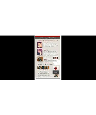 Doctor in the House Carpal Cure Wrist Brace - Right Black Standard | Fits Most Hands & Wrists International Shipping Available - Buy Online on GoSupps.com