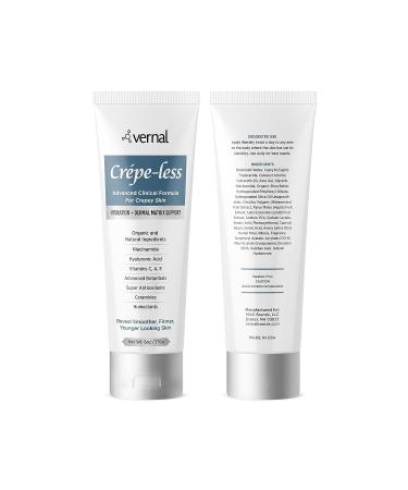 Organic Crepe-Less Skin Firming Cream for Arms, Neck & Hands - Best Moisturizer to Treat Saggy Skin | Made in USA (6 Oz) - Buy Online on GoSupps.com