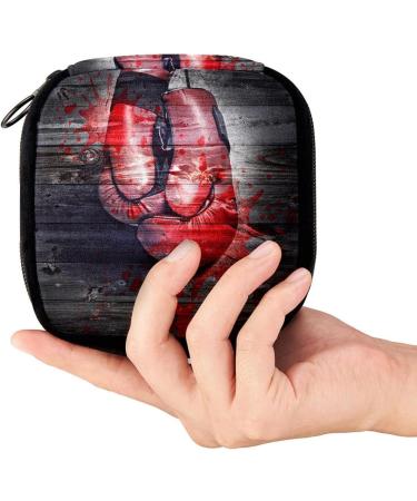 Period Bag Sanitary Napkin Storage Bag - Boxing Gloves Pattern Color1969 - Buy Online on GoSupps.com