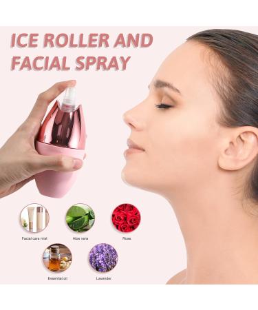 Oneleaf Spray Ice Cube Roller Bottle - Calms Skin Relaxes Muscles Relieves Pain (Toothache) - Pink | International Shipping Available - Buy Online on GoSupps.com