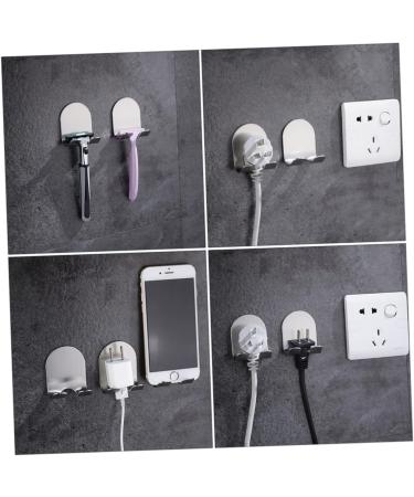 Cabilock Stainless Steel 3-Stage Shaver Holder & Hooks - Durable Razor Rack & Plug-Robe Tool for Men - No Damage Wall Stickers - Buy Online on GoSupps.com