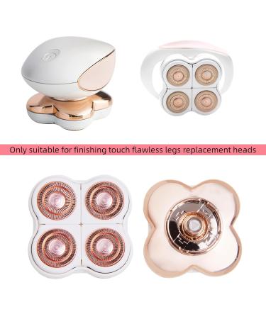 Legs Shaver Replacement Heads for Finishing Touch Flawless Women's Electric Leg Hair Remover - Rose Gold Razor Blades for Smooth Skin - Buy Online on GoSupps.com