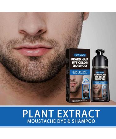 Does Bart Coloring Shampoo for Men - Remove Gray Beard Fast Black Color & Enhance Fullness | Beard Care 100ml - Buy Online on GoSupps.com