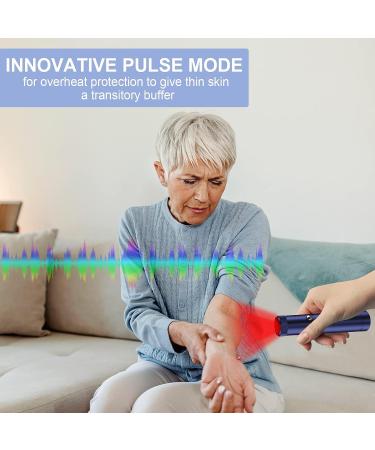 Tashi Red Light Therapy Device for Cold Sore & Canker Sore Treatment - Infrared Pain Relief for Lips, Mouth, Nose, Knee, Feet, Hands - Removable Tip - Buy Online on GoSupps.com