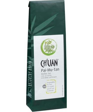  Schoenenberger Schoenenberger CH UAN - White Tea Pai-Mu-Tan - 1 x 40g Bag - Mild - Delicately floral - first leaves and buds - selected organic tea - Buy Online on GoSupps.com