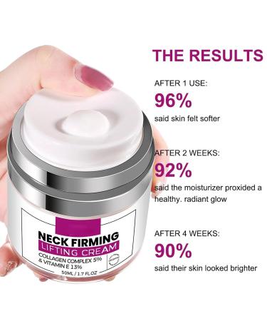 Neck Firming & Lifting Cream Collagen Anti-Aging Neck Cream Firms Skin Neck Firming Cream Enhances Elasticity Smooths Wrinkles and Fine Lines Purple - Buy Online on GoSupps.com