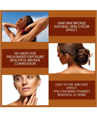 Mikabila (01)30ml Self Tanning Drops Self Tanning Face Drops Medium Add Self Tanning Drops to Skin Care Natural Ingredients Self Tan Drops for Face Gradual Fake Tan Face Serum - Buy Online on GoSupps.com