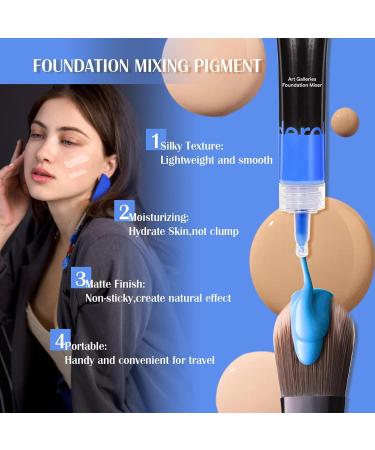 Nmbol Foundation Mixing Pigment Pigment Foundation Mixing Foundation Mixing Pigment for Adjusting Shade Coloror Foundation Mixer Light Easy to with Foundation Foundation-Mischpigment - Buy Online on GoSupps.com