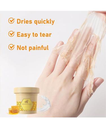 Honey Milk Wax Hand Mask Milk Honey Peel Off Hand Wax Hand Mask Exfoliating Hand Mask For Moisturizing Hands - Buy Online on GoSupps.com