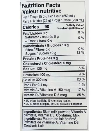 Medallion Skim Milk Powder 500g (Bag Package) (4 Bags) 500 g (Pack of 4) - Buy Online on GoSupps.com