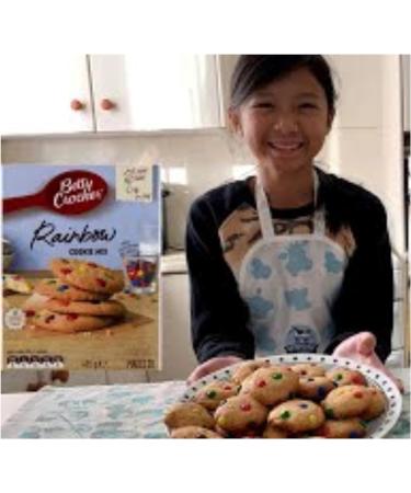 Betty Crocker Rainbow Cookie 495g With Pack Of Rainbow Chocolate Buttons Easy to Prepare - Buy Online on GoSupps.com