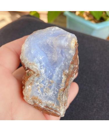 Natural Crystal Rough 190g Natural Raw Blue Lace Agate Rough Stones Crystal Minerals and Stones Rough Gemstones Original Specimen for Home Decor Gifts (Size : 140-190g) - Buy Online on GoSupps.com