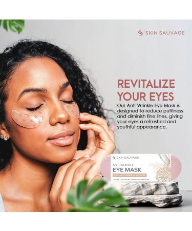 Anti-Wrinkle Eye Mask Set - Stylish Storage Tin for Revitalization & Rejuvenation | International Shipping Available - Buy Online on GoSupps.com