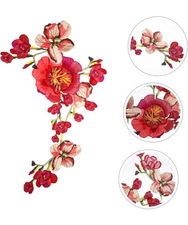 Operitacx 4 Pcs Embroidered Cloth Patch Lace Trim Decorate Diy Crafts Polyester Sewing Tools Clothing As Shownx2pcs 57.00X33.00X0.10CMx2pcs - Buy Online on GoSupps.com