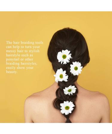 Hair Braiding Tool Set - 12 Pieces French Styling Stick & DIY Accessories for Perfect Hair Braids - Buy Online on GoSupps.com